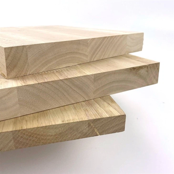 1220*2440*18mm Rubber Finger Joint Wood Board Price